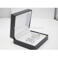 Fashion 316L aço inoxidável fábrica Atacado Cufflink com caixa